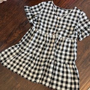 Gingham Dress